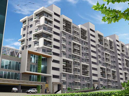 MJR Platina North Side View